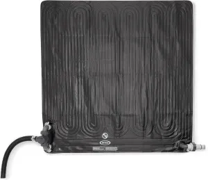 Intex 28685E 47 Inch x 47 Inch Solar Pool Water Heater Mat for 8,000 Gallon Above Ground Swimming Pool with Hose Attachment and Adaptors, Black