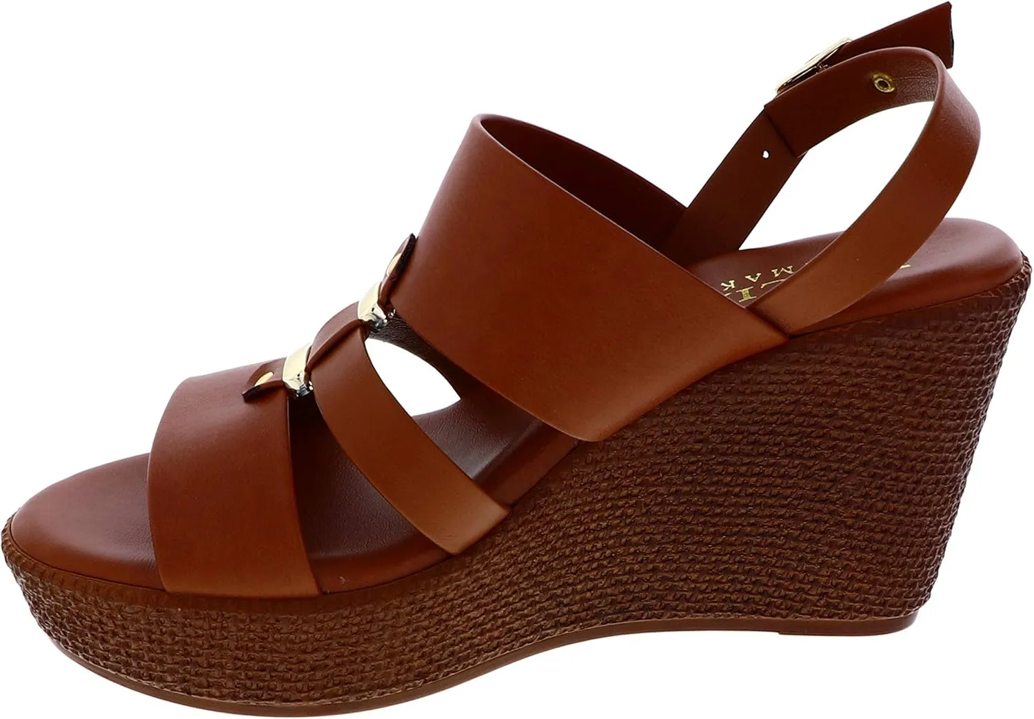 ITALIAN Shoemakers Womens Britt Fashion Wedge Sandals Made In Italy