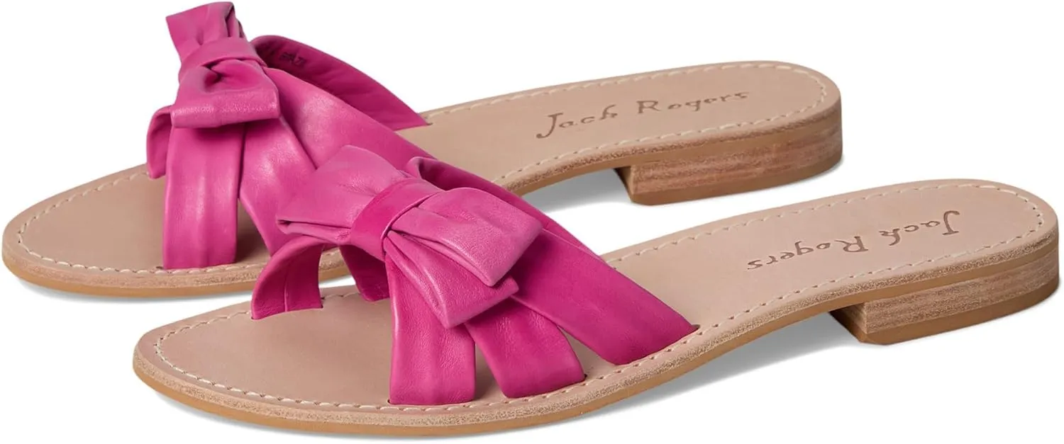 Jack Rogers Women's Brightly Bow Sandal Flat