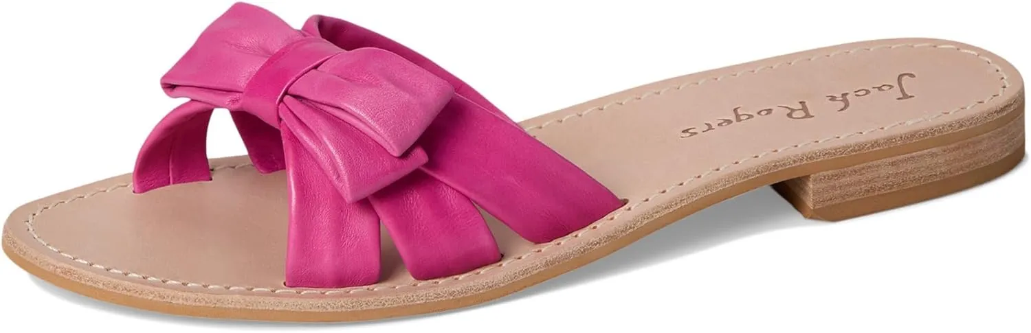 Jack Rogers Women's Brightly Bow Sandal Flat