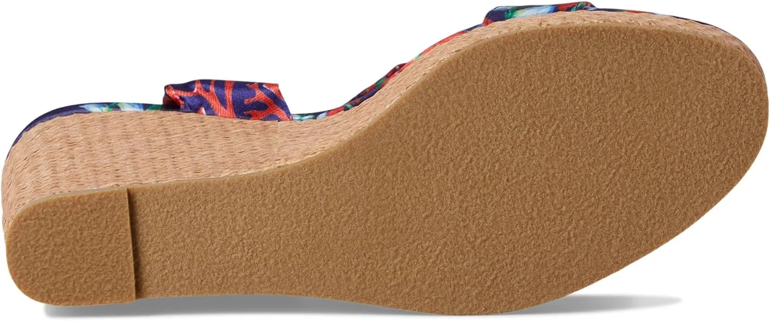 Jack Rogers Women's Deirdre Scarf Wedge Sandal