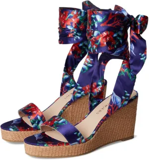 Jack Rogers Women's Deirdre Scarf Wedge Sandal