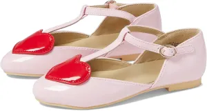 Janie and Jack Girl's Heart Flat (Toddler/Little Kid/Big Kid) Multicolor 4 Big Kid M