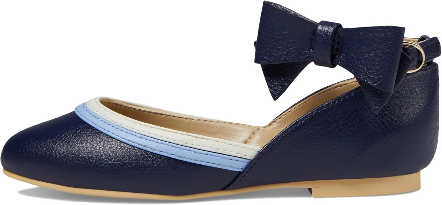 Janie and Jack Girl's Pieced Ballet Flat (Toddler/Little Kid/Big Kid)