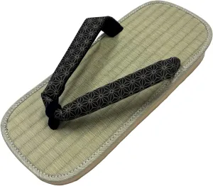 Japanese Sandal Rush Sponge sole Sandal thong Up to oversize men's