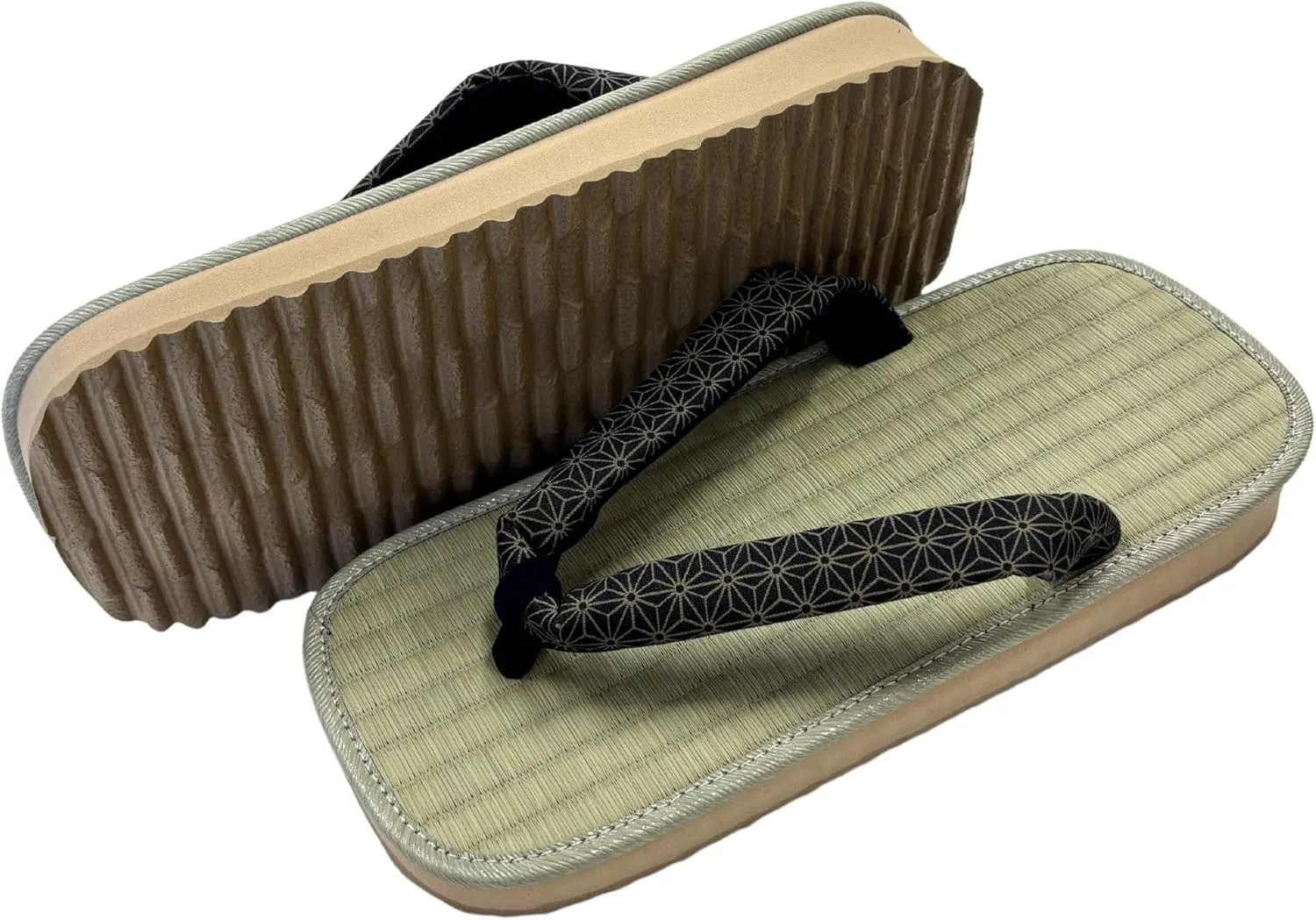 Japanese Sandal Rush Sponge sole Sandal thong Up to oversize men's