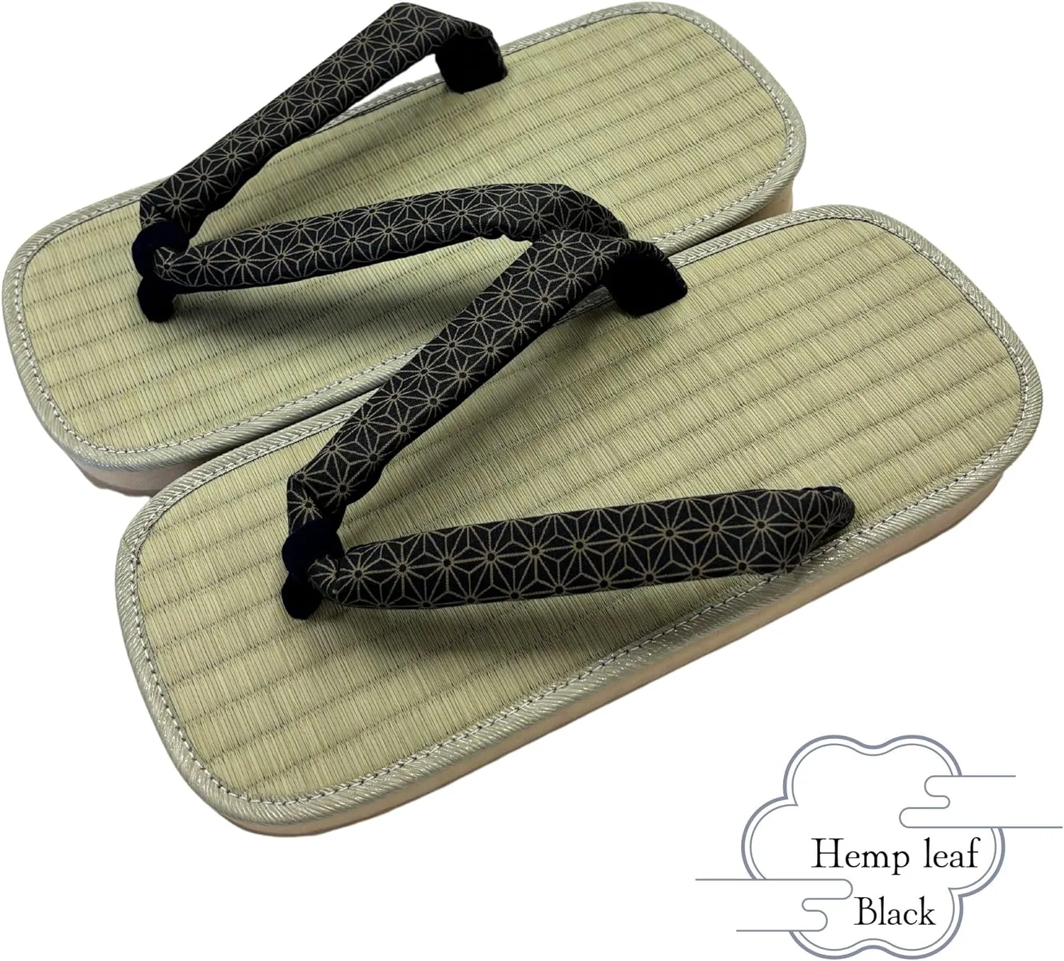 Japanese Sandal Rush Sponge sole Sandal thong Up to oversize men's