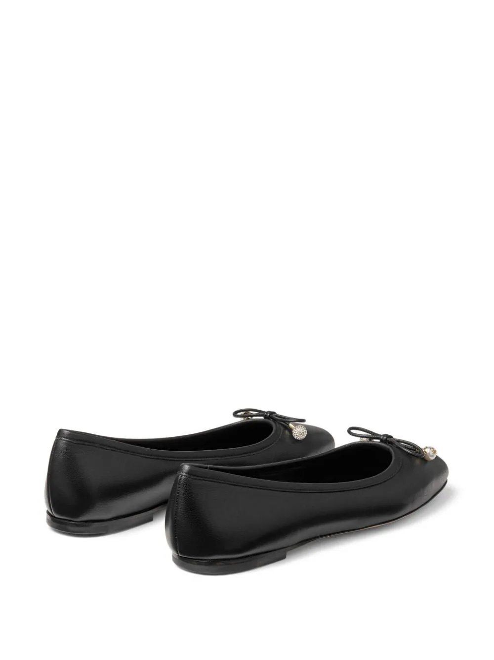 Jimmy Choo Elme Flat with Pearl embellishment