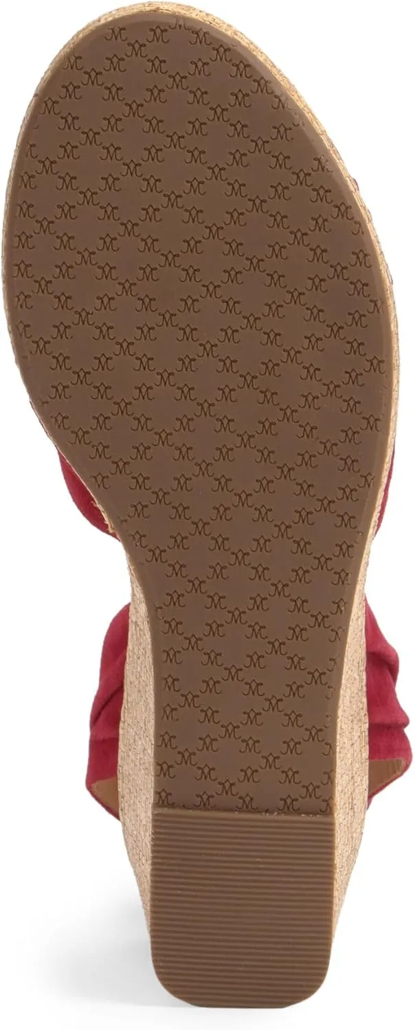 Johnston & Murphy Women’s Marcia Cross-Band Sandal, Platform Sandals, Wedge Heels for Women