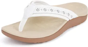 Joomra Women's Flip Flops Arch Support Orthotic Toe Post Thong Sandals