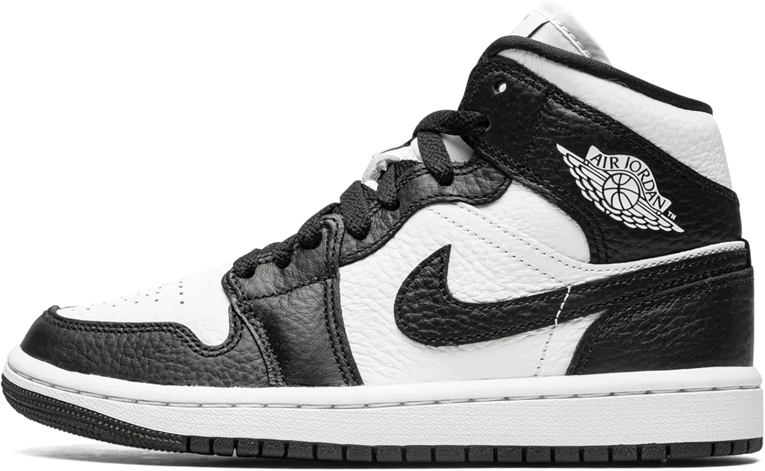 Jordan Womens WMNS Air 1 Mid SE DR0501 101 Split Black White - Size 11.5W