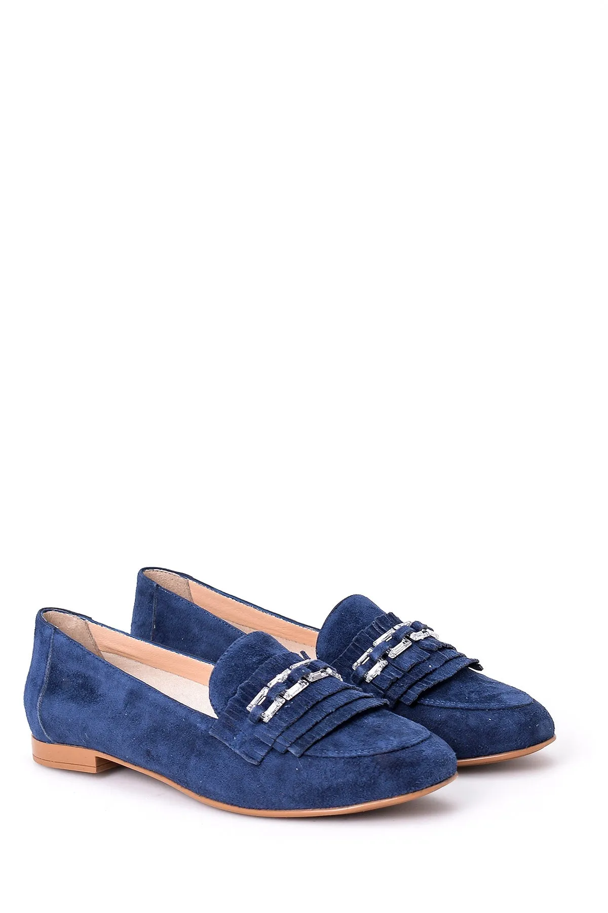 Kadın Süet Loafer