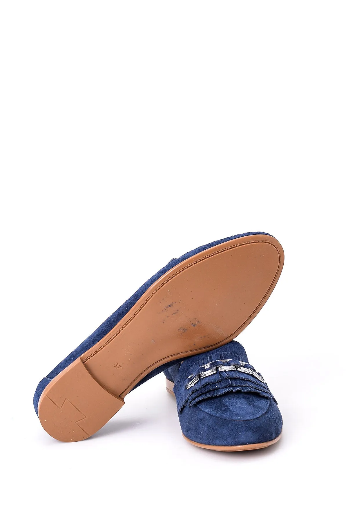 Kadın Süet Loafer