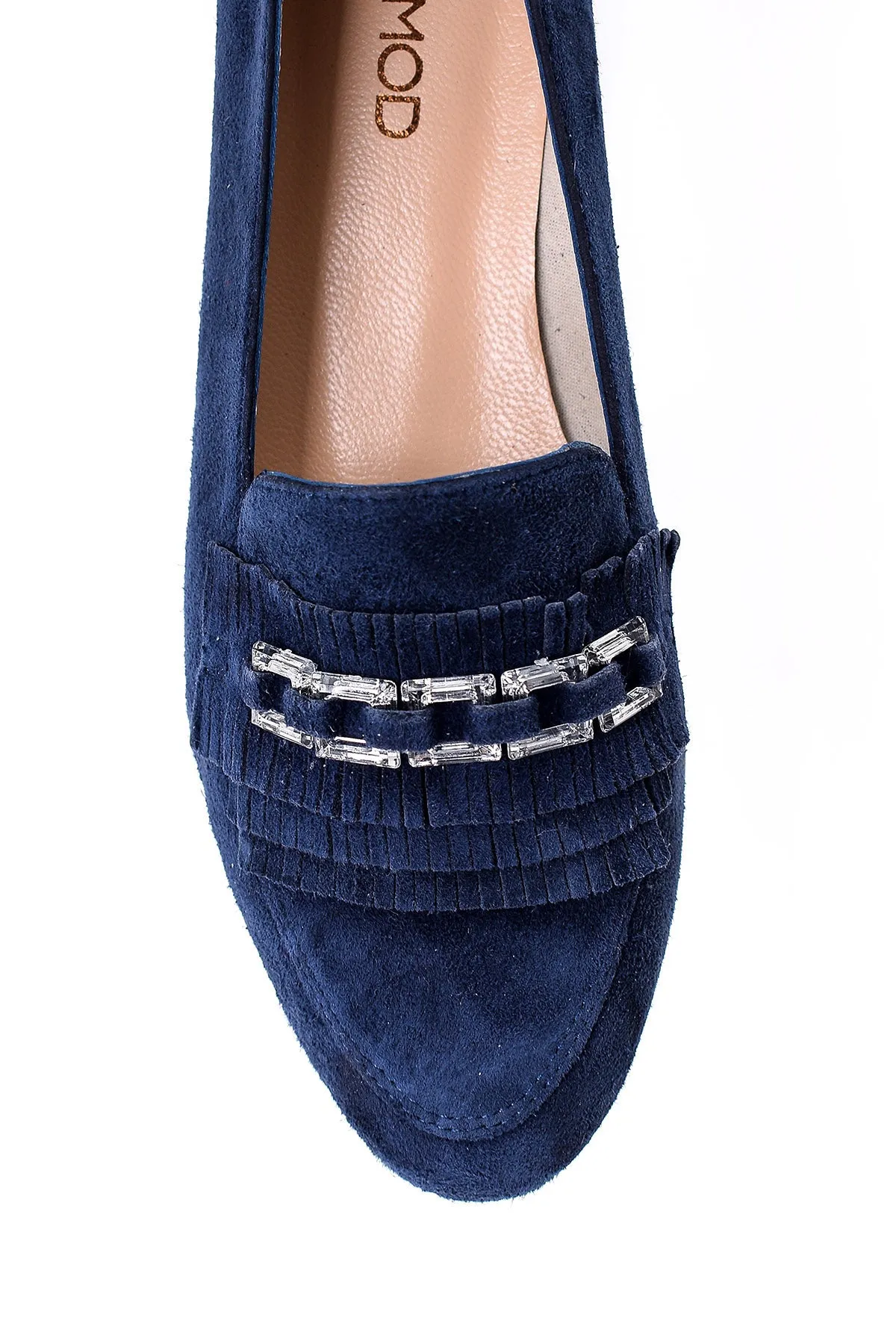 Kadın Süet Loafer