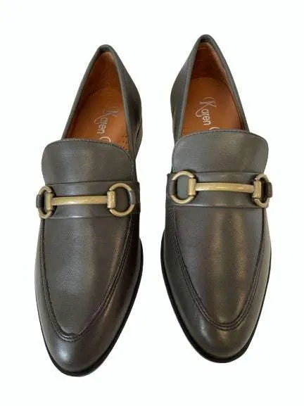 Karen Koo 78502GRN-Loafer