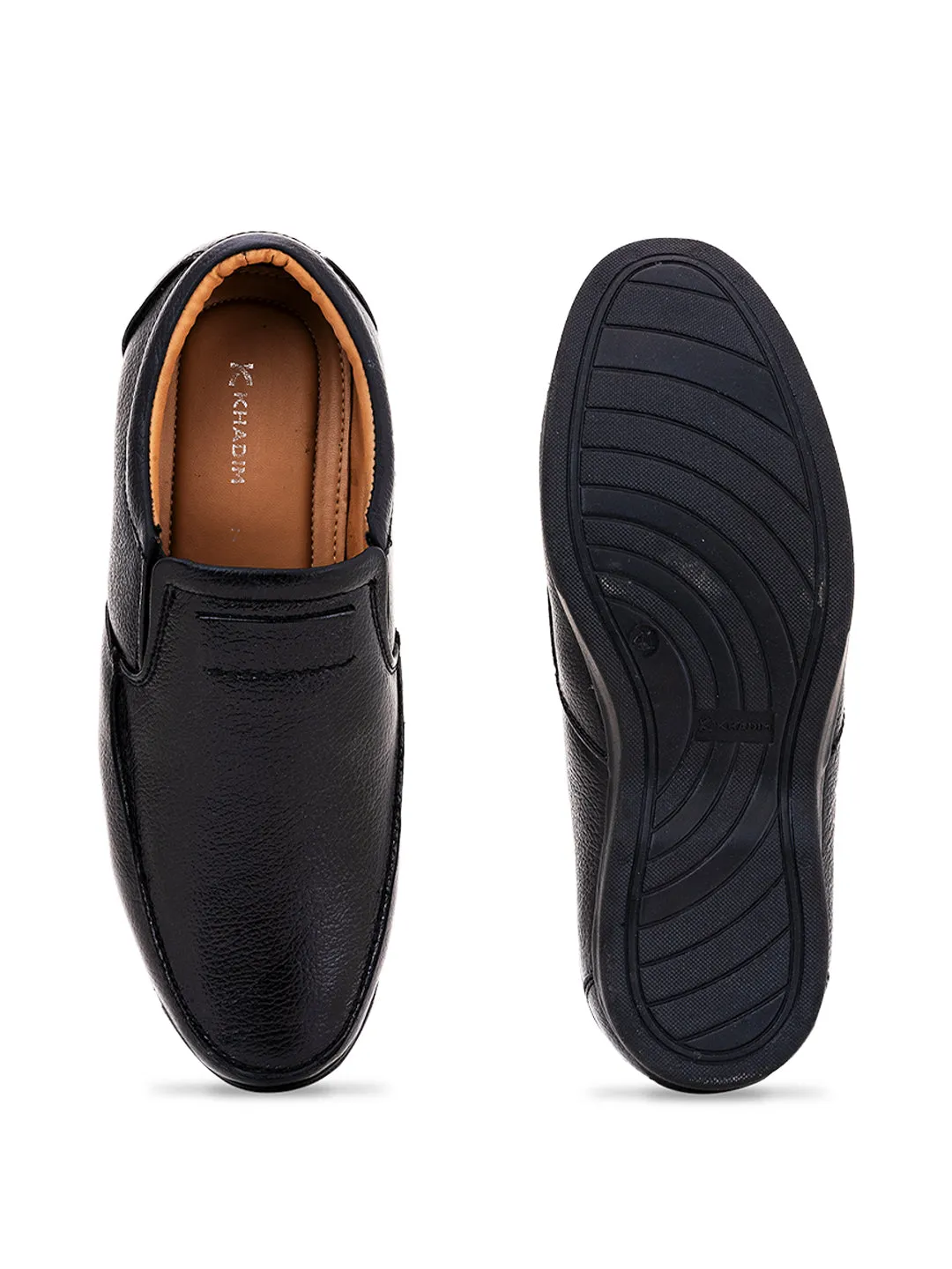 Khadim Leather Loafers Shoe for Men