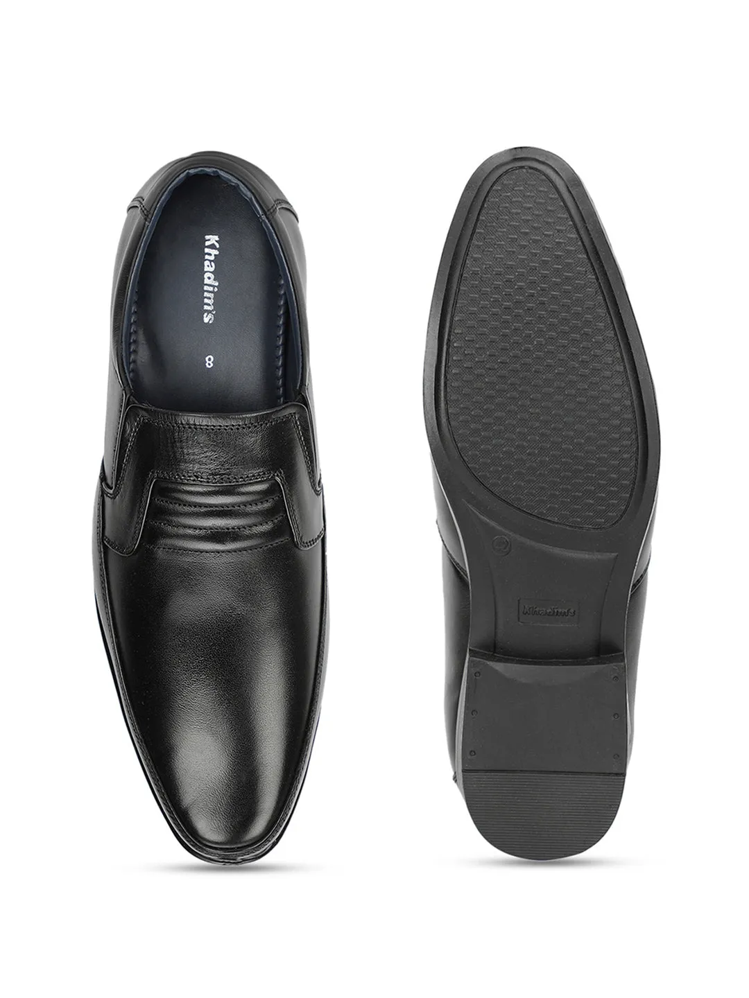 Khadim Leather Loafers Shoe for Men