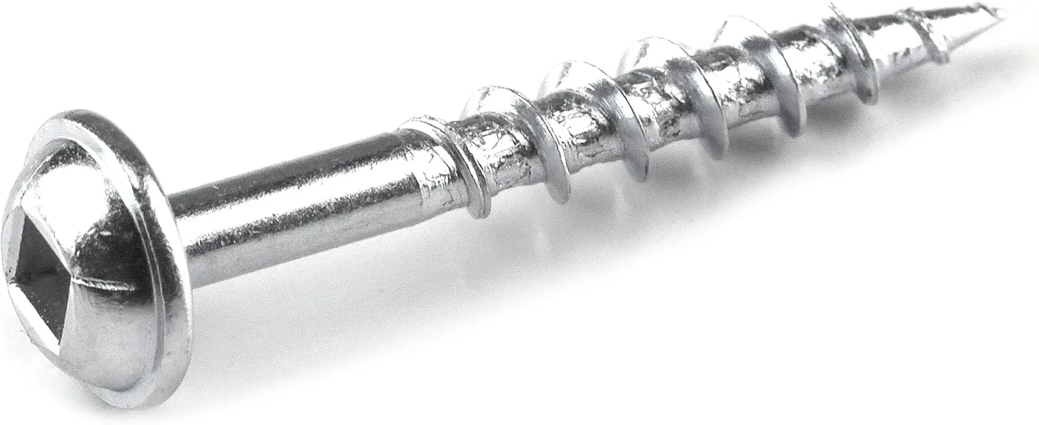 Kreg SML-C125-5000 Zinc Pocket Screws, 1 1/4 Inch #8 Coarse Thread, Maxi-Loc Head, (5000 Count)