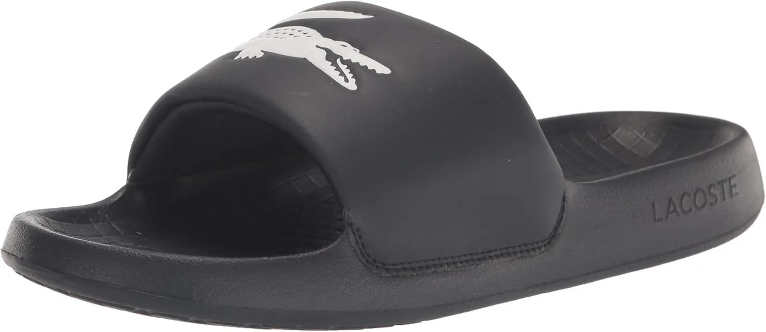 Lacoste Men's Croco 1.0 Slide Sandal