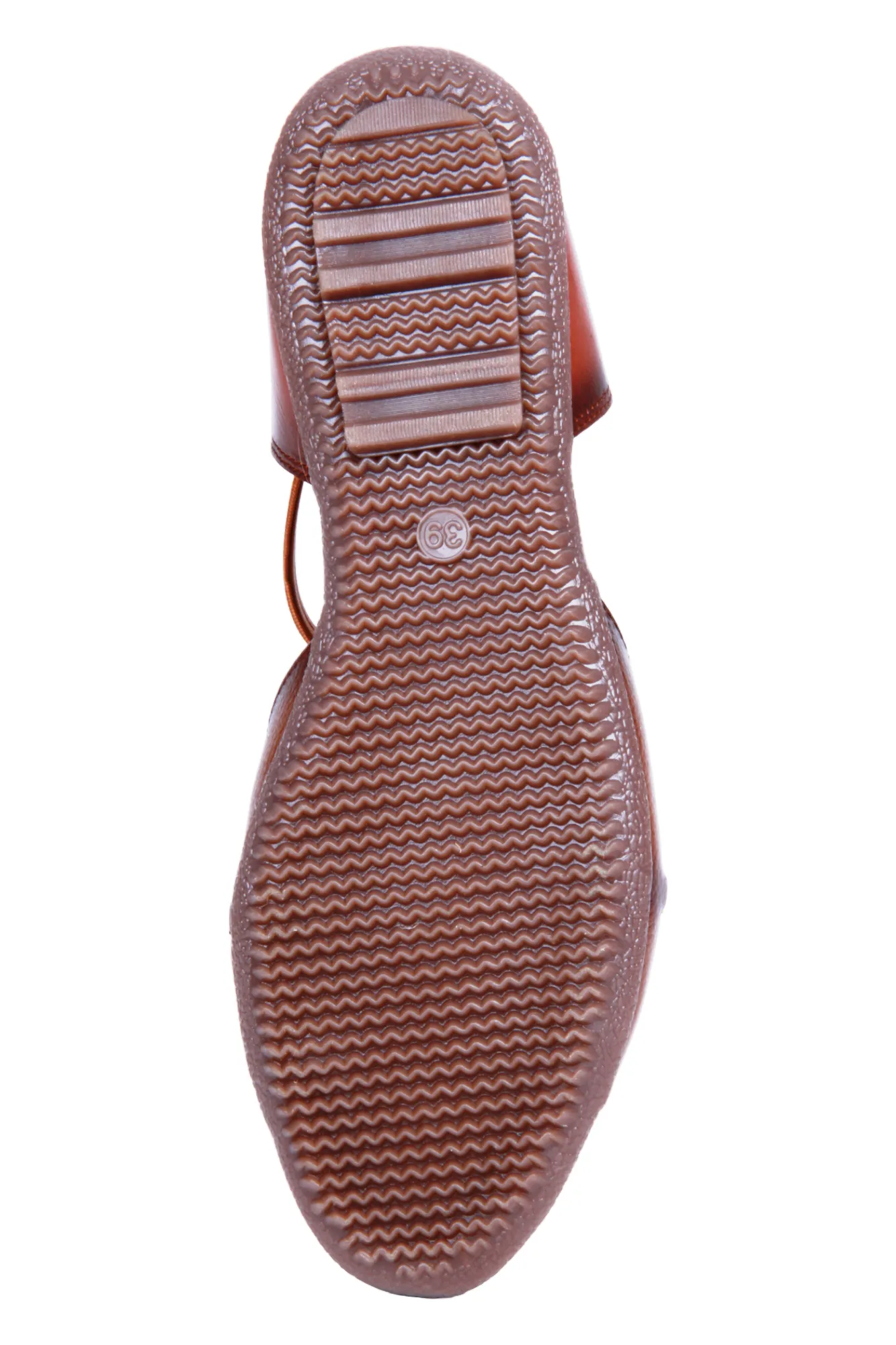 LADIES FLAT LEATHER SANDAL 996058