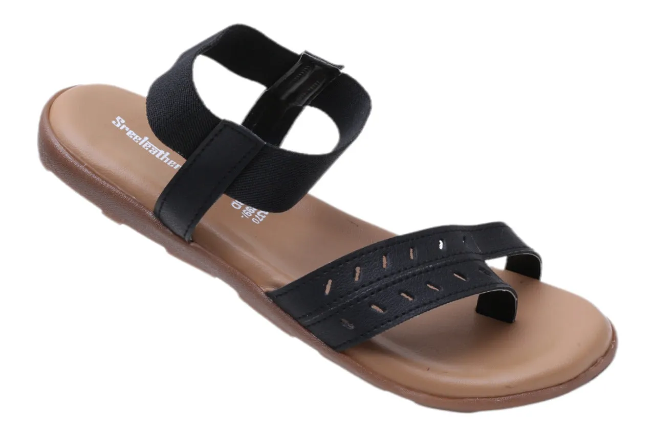 Ladies Flat Sandal 53370