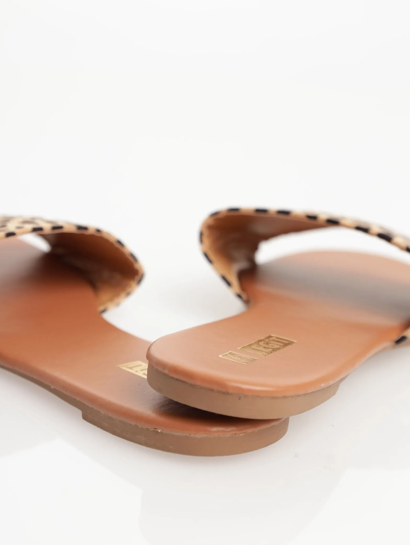 Leopard Spot Mule Sandal - Animal