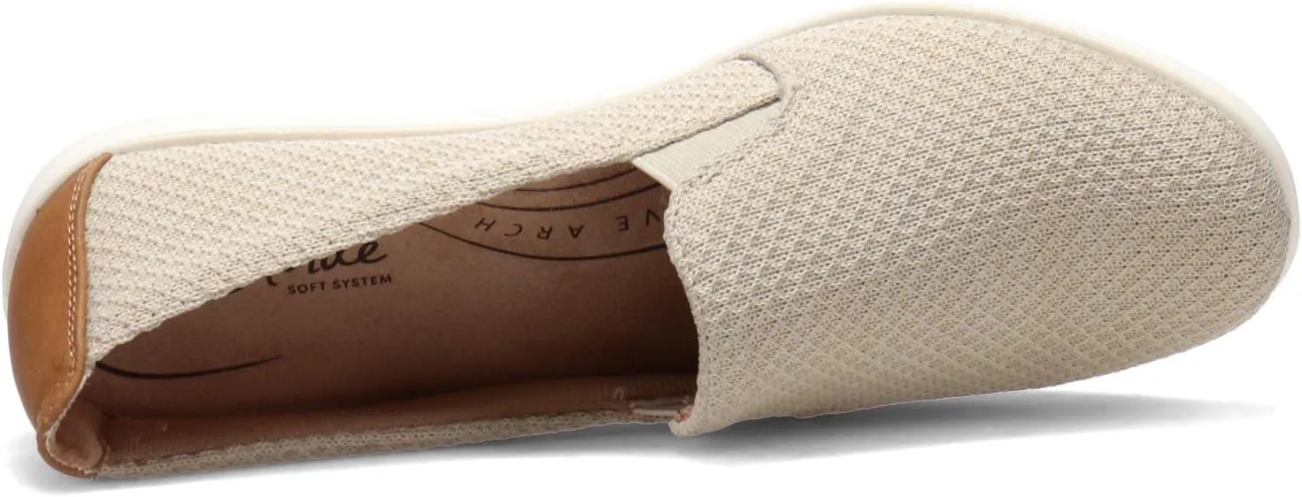 Life Stride Womens Next Level Slip-On Sneaker Cream 10 W