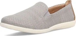 LifeStride Women's Next Level Slip-On Sneaker, Grey, 9 Wide