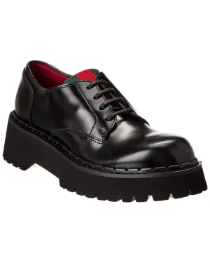 Loafer Beautifully designed Web Clean-lined Gucci Leather