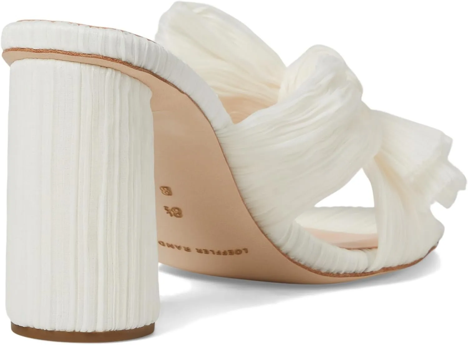 Loeffler Randall Women's Penny Pleated Bow Sandals
