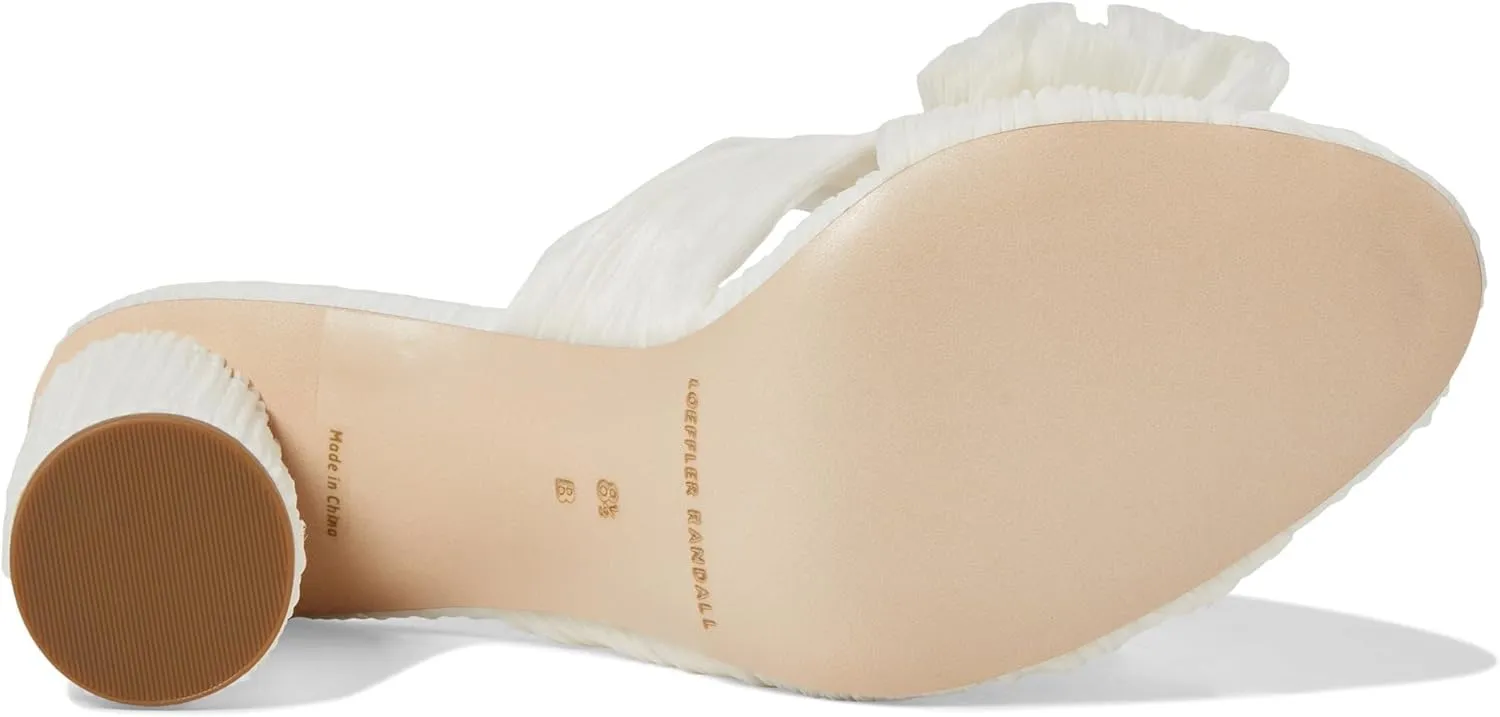 Loeffler Randall Women's Penny Pleated Bow Sandals