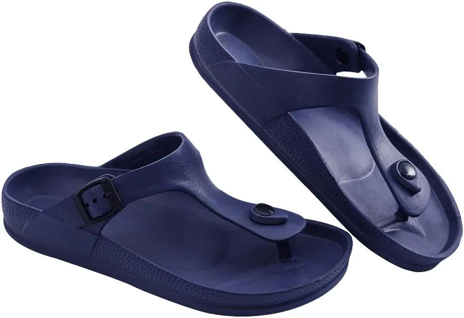 Luffymomo Comfort Footbed Eva Flip fiop Thong Sandals for Womens