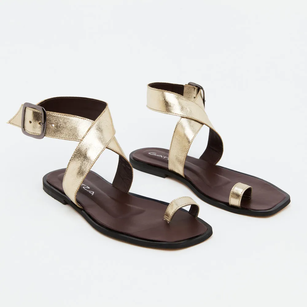 Lívia Flat Sandals