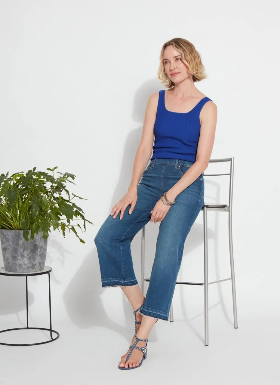 Lyssé Avril Sculpting Tank Top – Ribbed Knit Tank Tops for Women and Fitted Tank Top with 4-Way Stretch