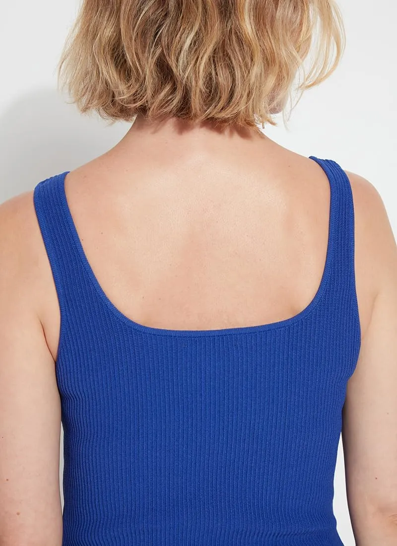Lyssé Avril Sculpting Tank Top – Ribbed Knit Tank Tops for Women and Fitted Tank Top with 4-Way Stretch