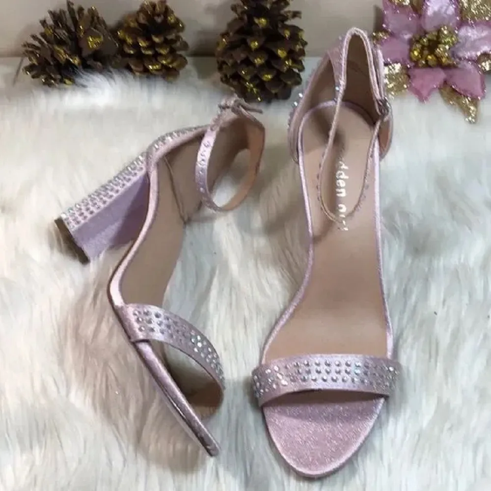 Madden Girl Beella-1 Fabric Open Toe Sandals 8.5