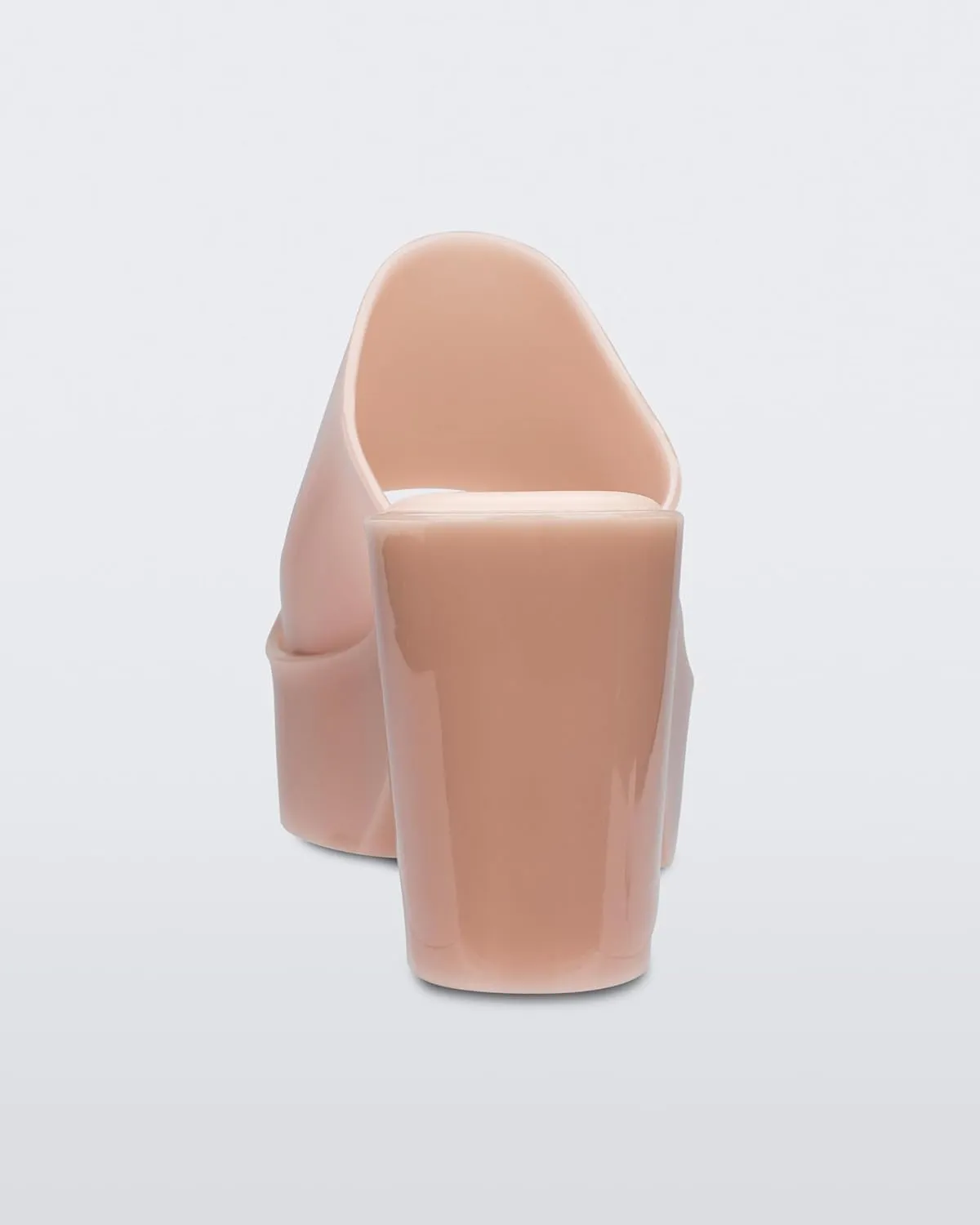 Melissa Mule Heel Collection - Fashion Sandal for Women - Iridescent Comfortable Mule Style - High-Shine Upper with Bubblegum Scent - Chic and Sophisticated