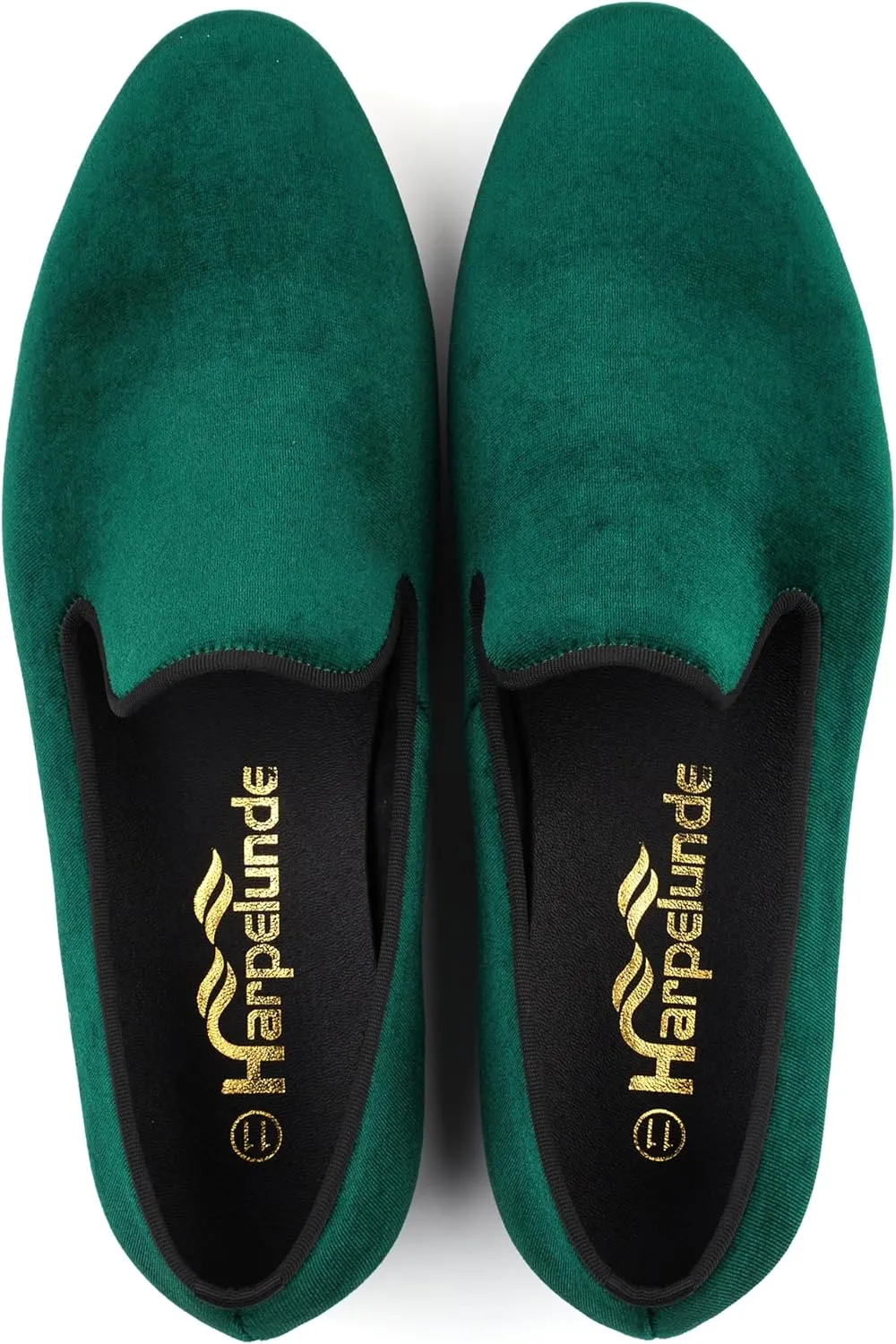 Mens Dress Shoes for Wedding Slip On Formal Velvet Loafers
