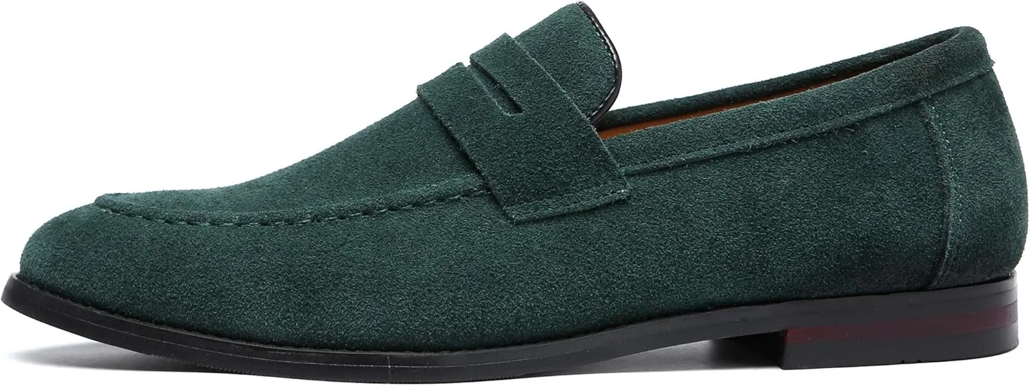 Mens Driving Moccasins Penny Slip On Loafers Classic Comfortable Casual Driving Shoes Boat Shoes for Men