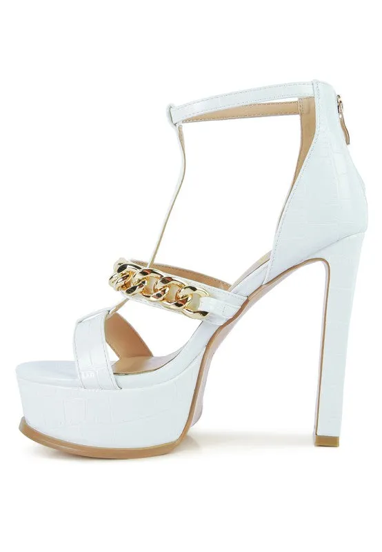 Metal Chain Sandal