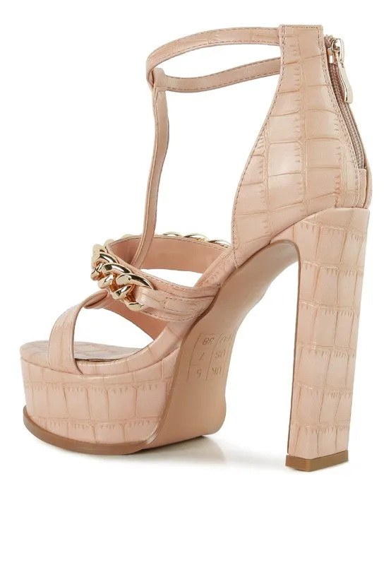 Metal Chain Sandal