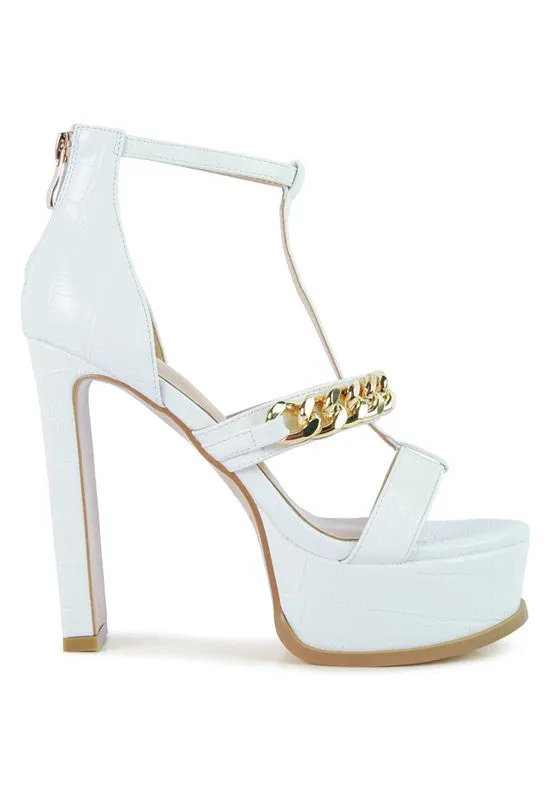 Metal Chain Sandal