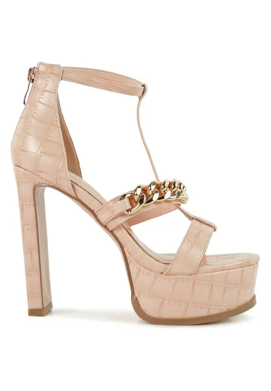 Metal Chain Sandal
