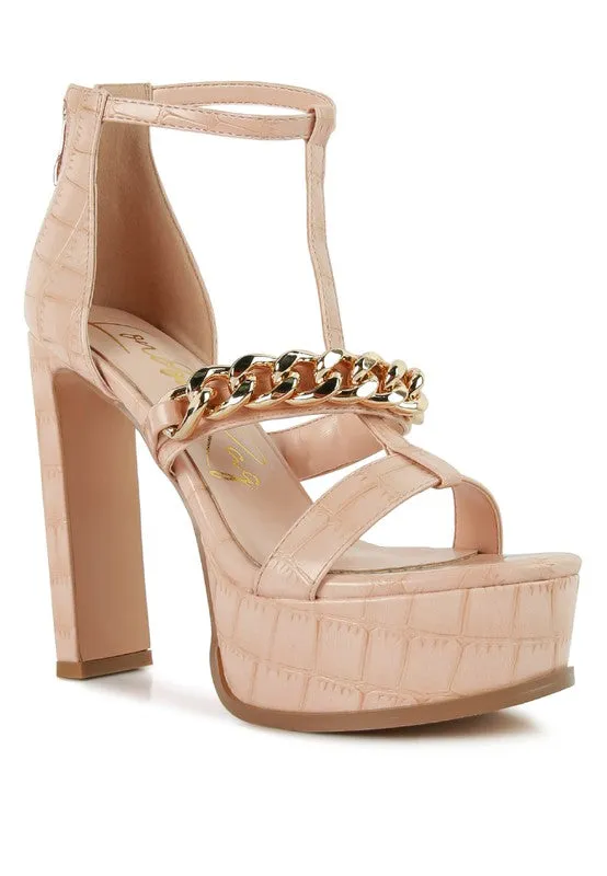 Metal Chain Sandal