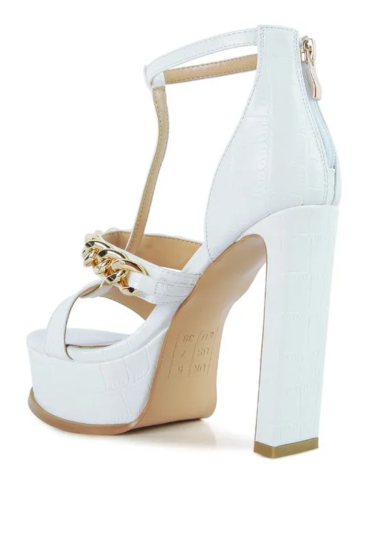 Metal Chain Sandal