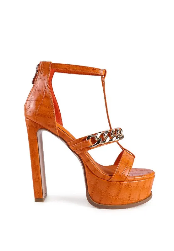 Metal Chain Sandal