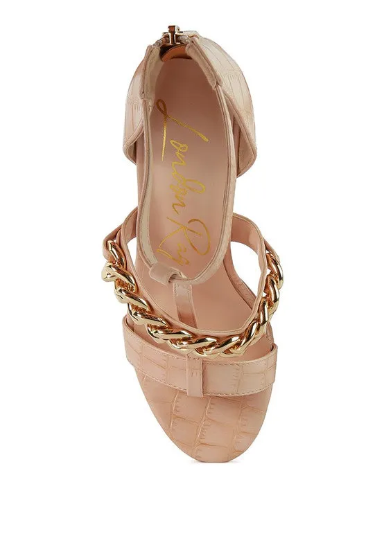 Metal Chain Sandal