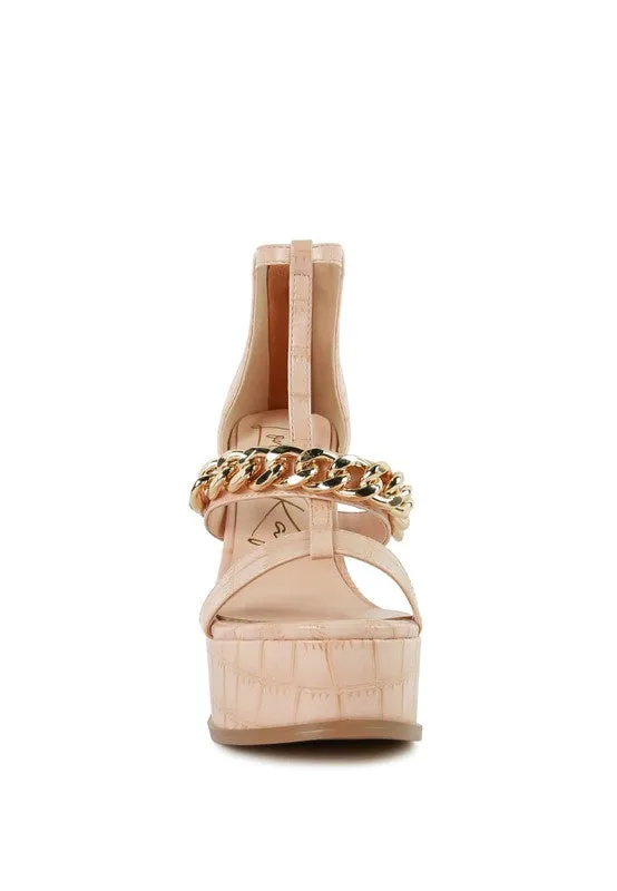 Metal Chain Sandal
