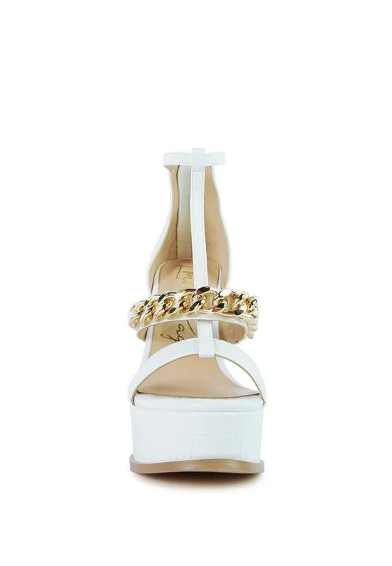 Metal Chain Sandal