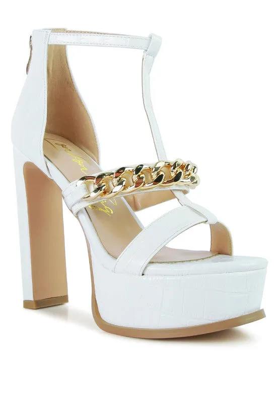 Metal Chain Sandal